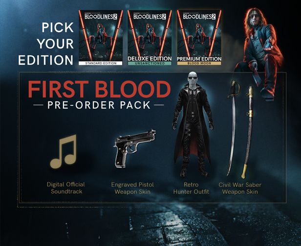 Vampire: The Masquerade   Bloodlines 2 Announced for 2020; Pre Order Editions