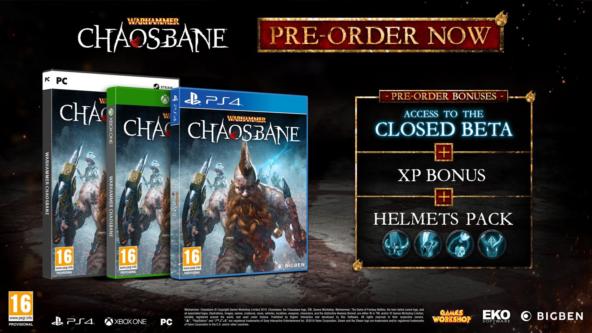 Warhammer: Chaosbane Begins Closed Beta on March 7th