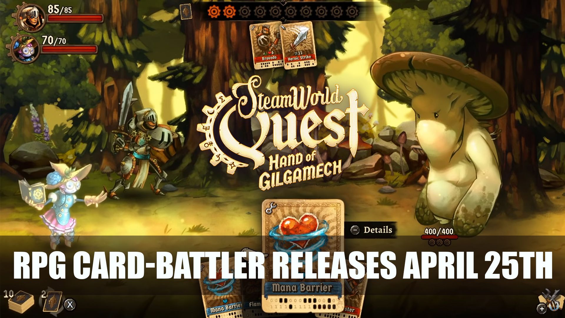 SteamWorld Quest Releases April 25th