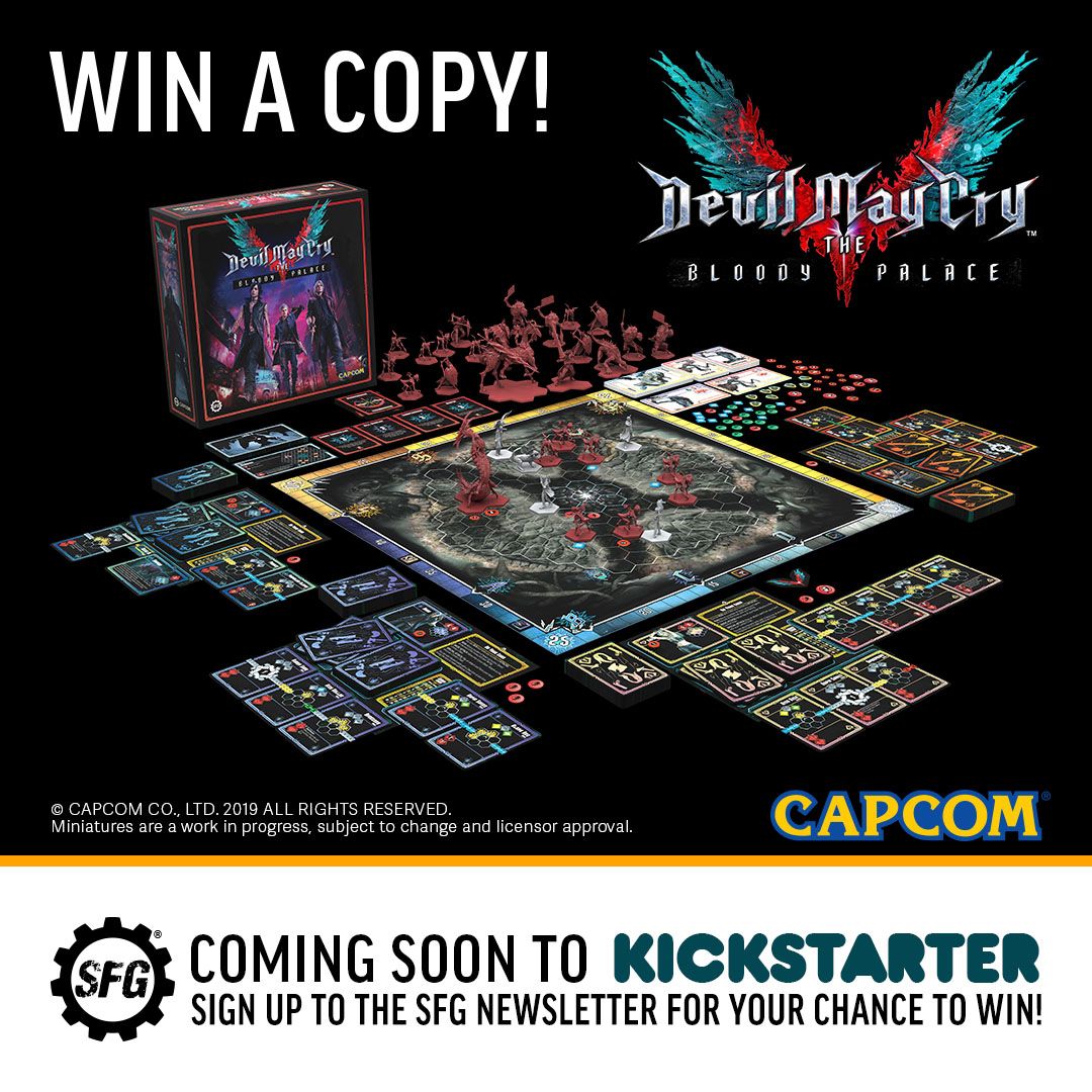 Devil May Cry Will Get Its Own Board Game on Kickstarter