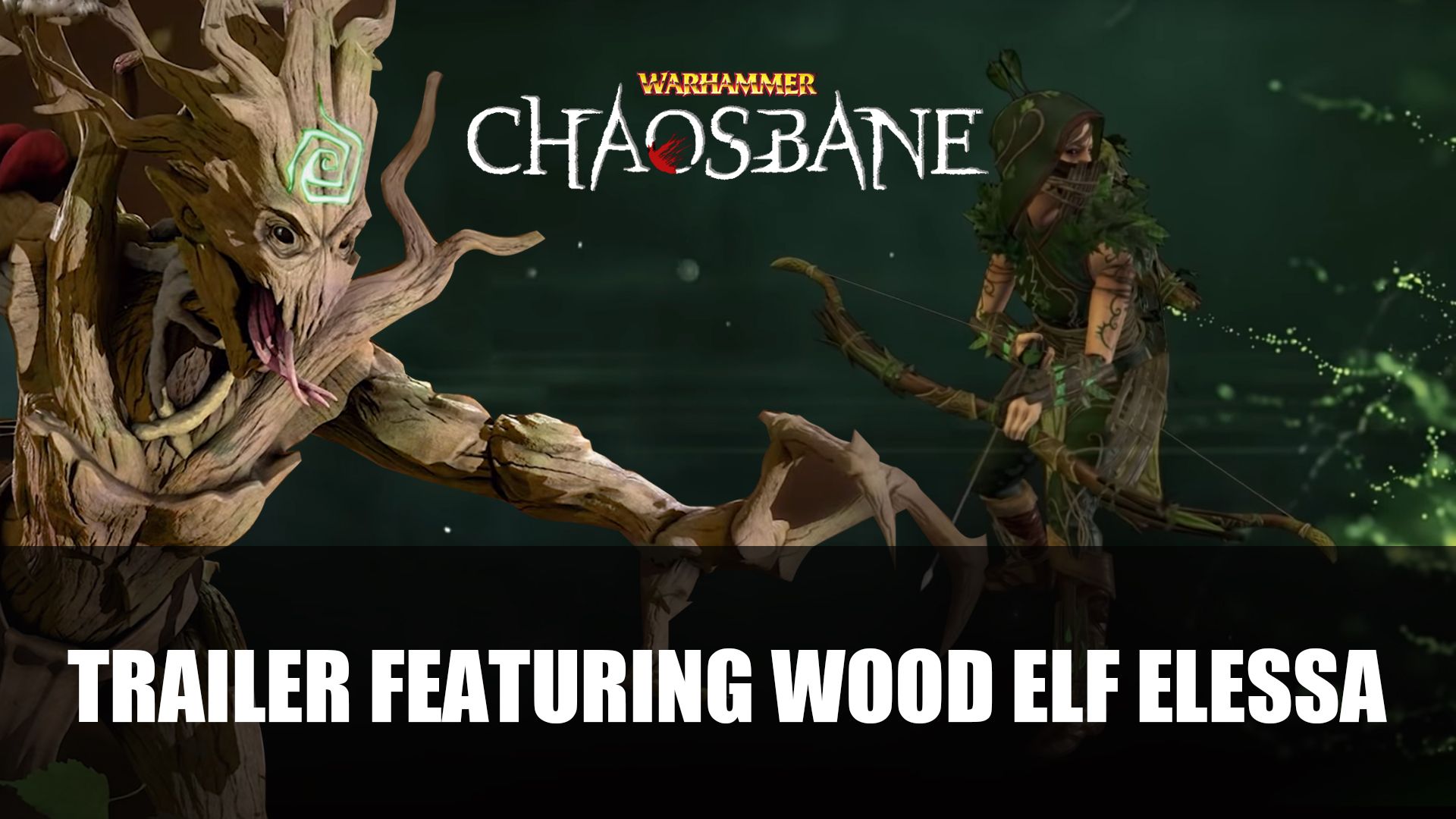 Warhammer Chaosbane trailer featuring Wood Elf Elessa