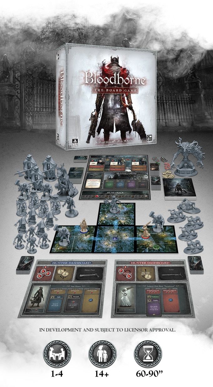 Bloodborne: The Board Game Kickstarter Has Over $1 Million in Pledges Already