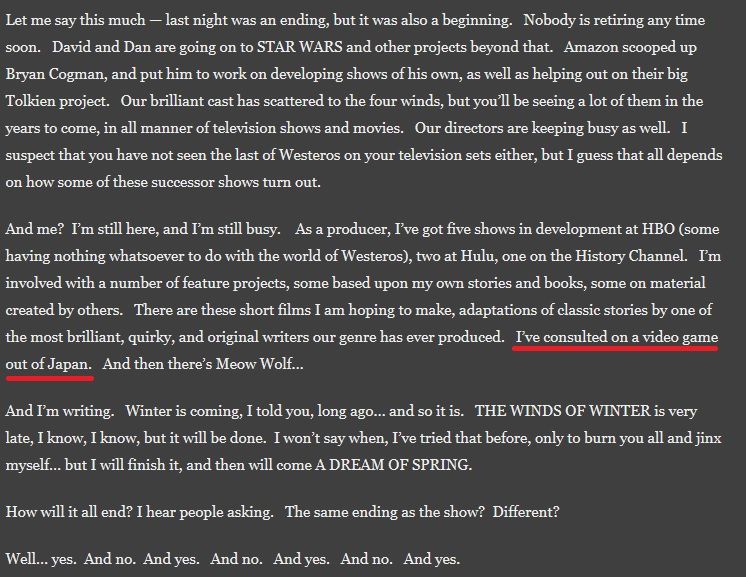 fromsoftware-game-game-of-thrones-grrm-crossover-rumor
