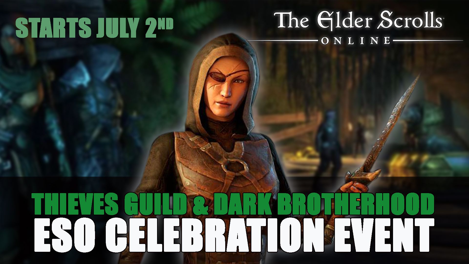 ESO Thieves Guild and Dark Brotherhood Celebration Event Starts July 2nd 2019