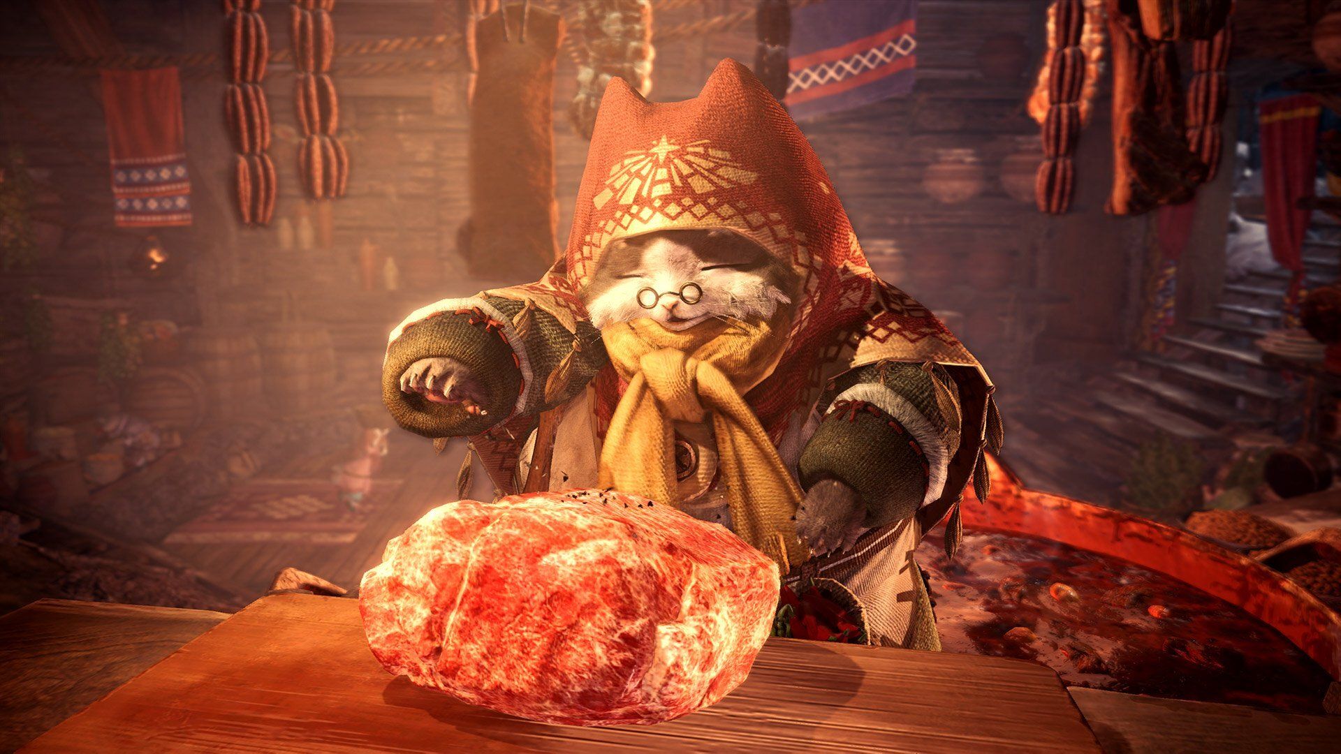 MHW Iceborne Grammeowster Chef