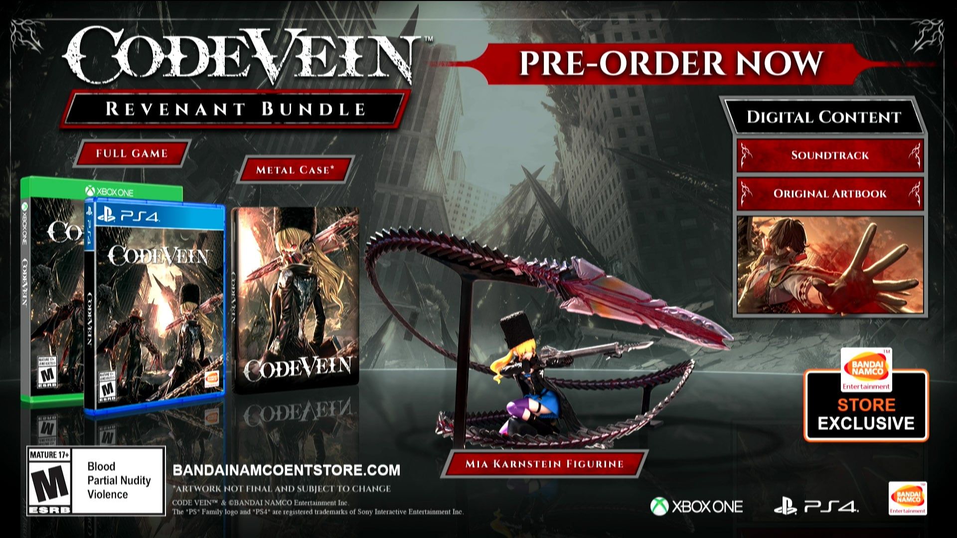 Code Vein Gets An Opening Cinematic at the Anime Expo 2019