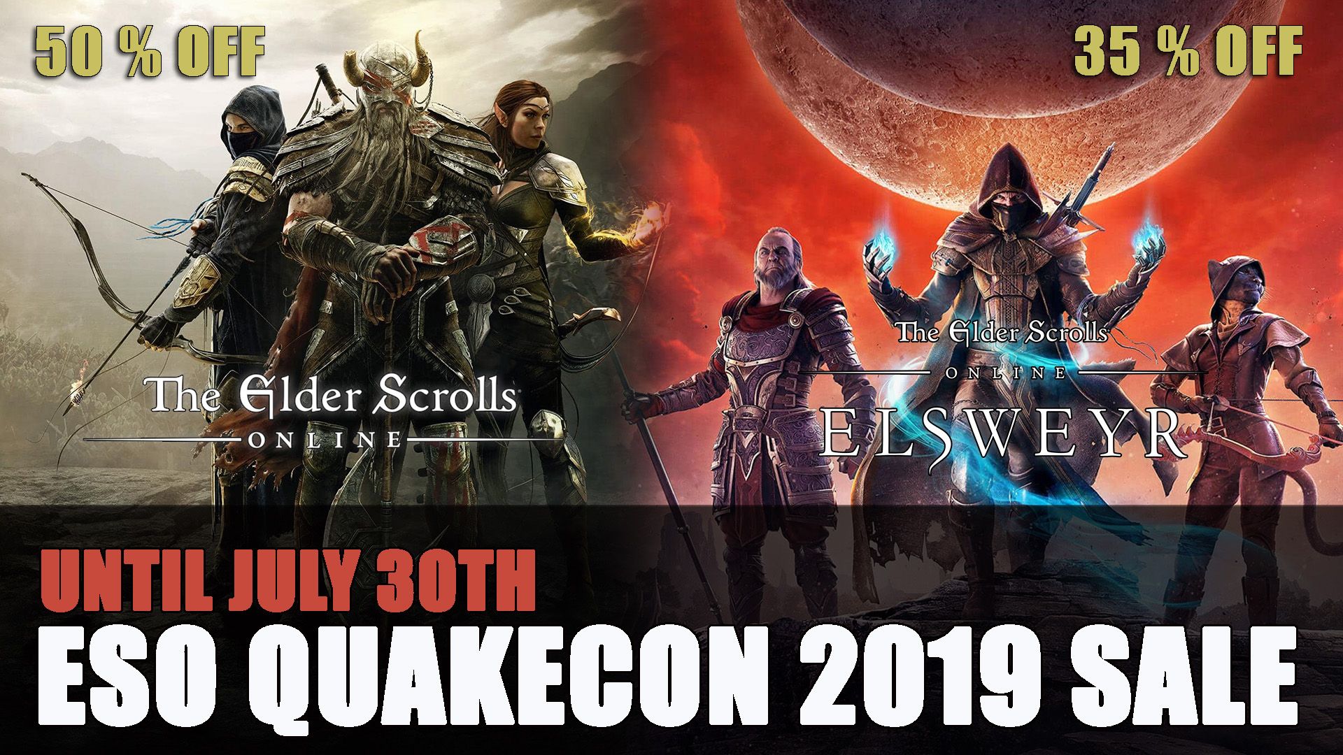 ESO Quakecon 2019 Sale