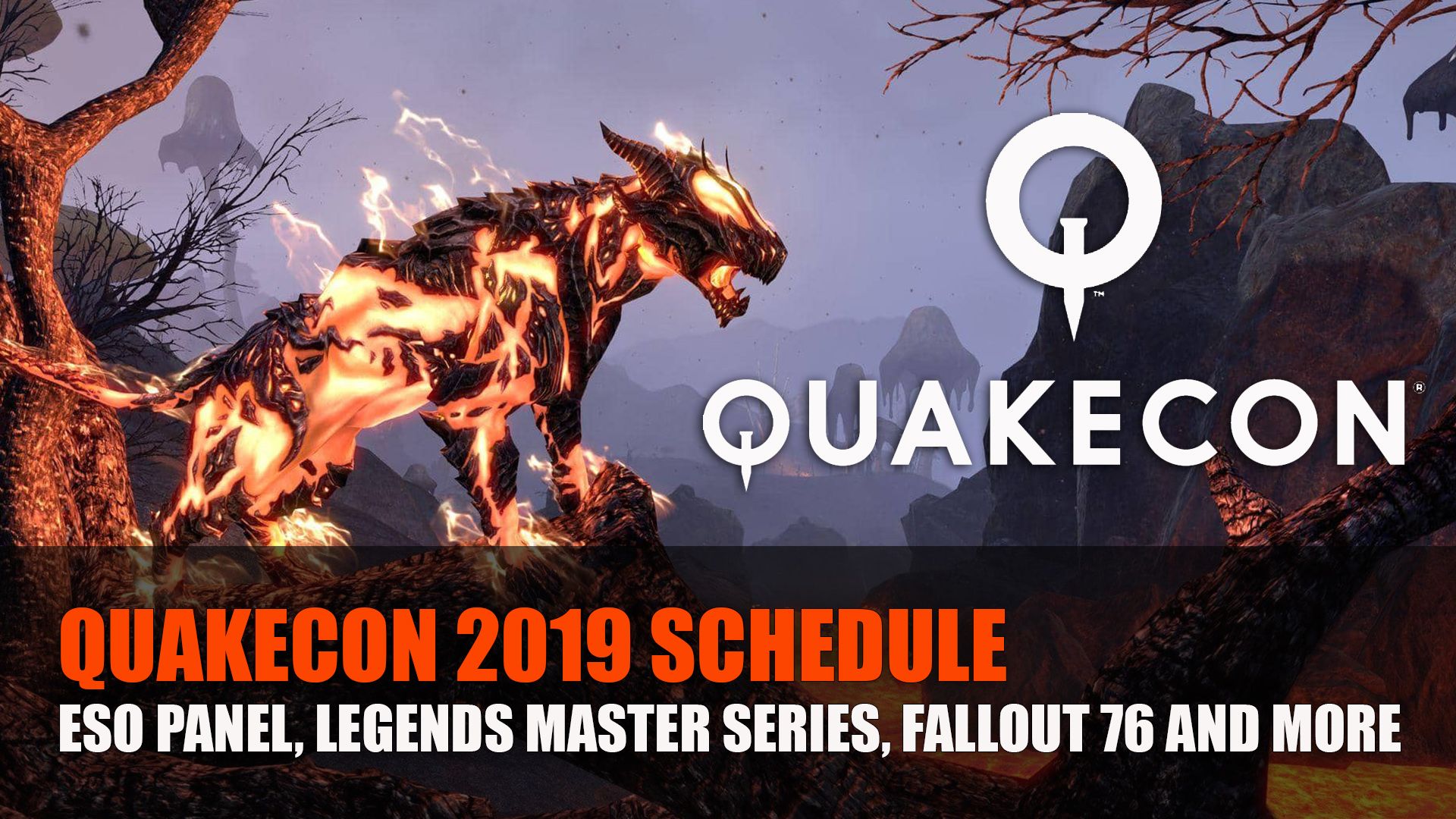 QuakeCon 2019 Schedule ESO Panel