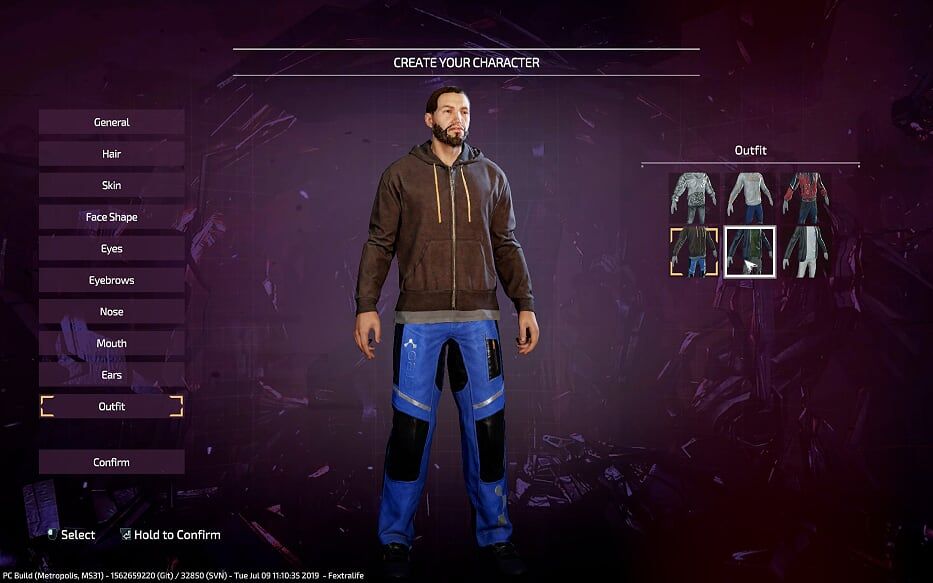 The Surge 2 Character Creation 02