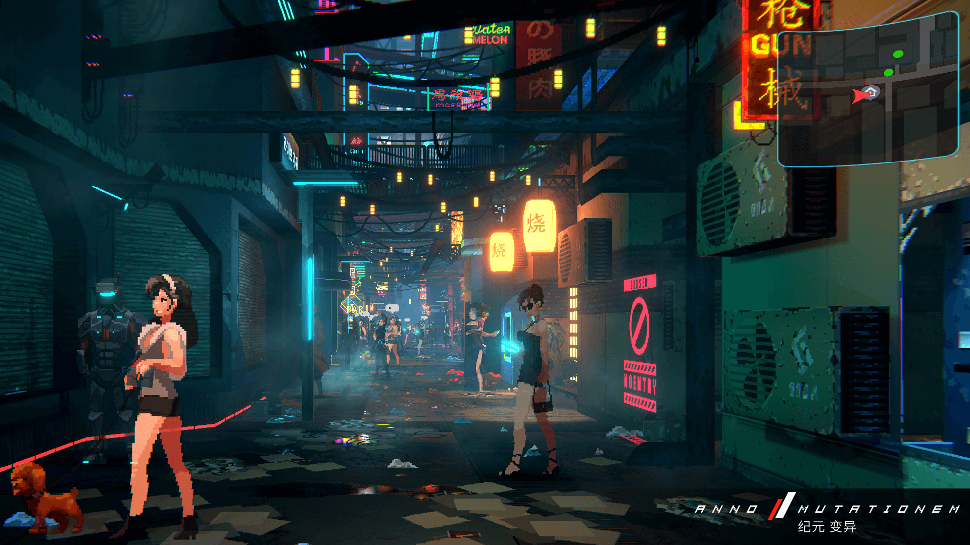 ChinaJoy 2019 ANNO: Mutationem Trailer Shows Pixel 3D Cyberpunk Action RPG