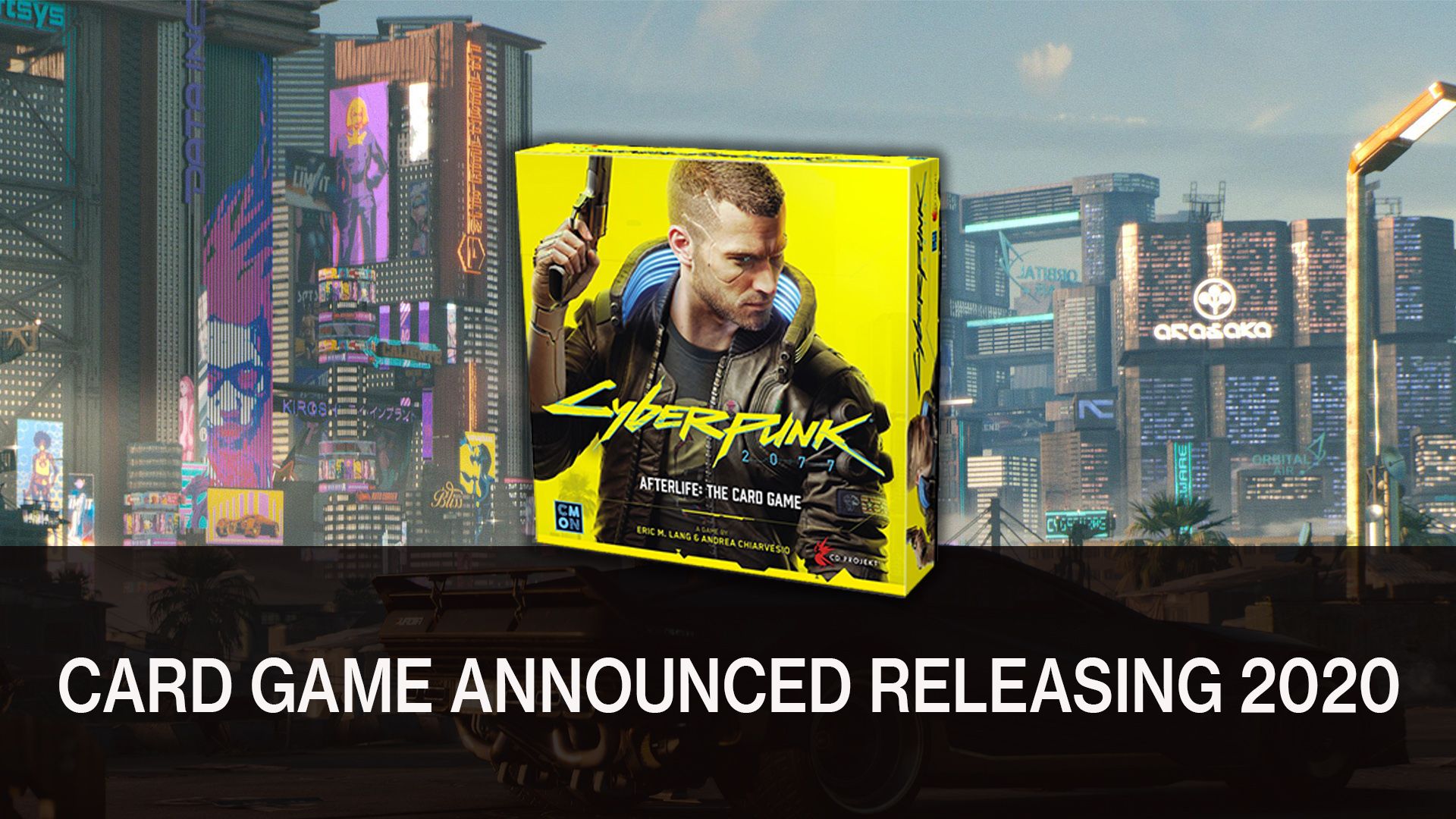 Cyberpunk 2077 The Afterlife Card Game Announced