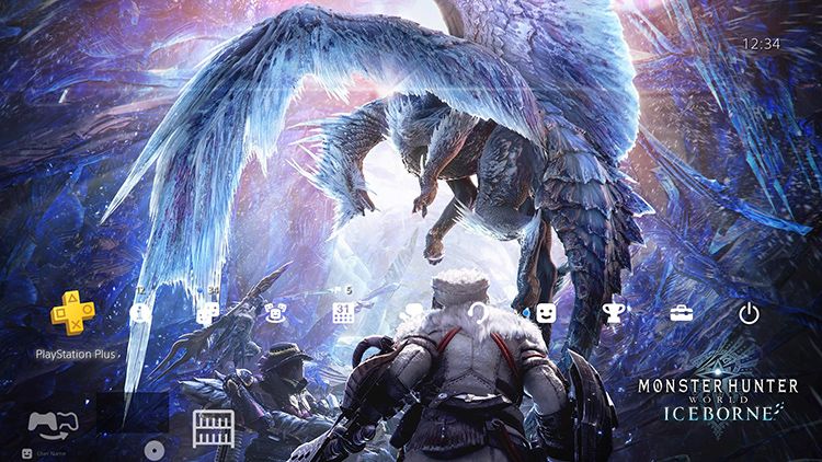 Iceborne PS4 Sepcial Theme