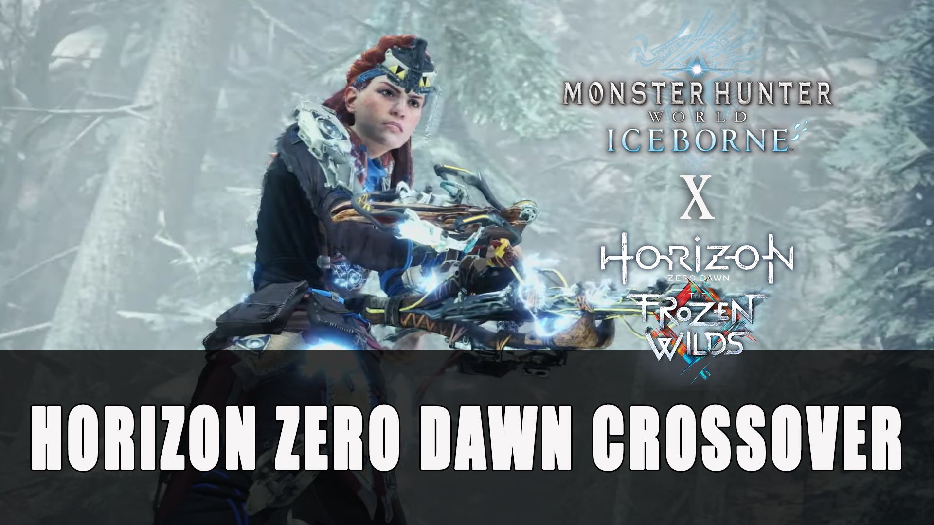 MHW Iceborne x Horizon Zero Dawn Crossover 01