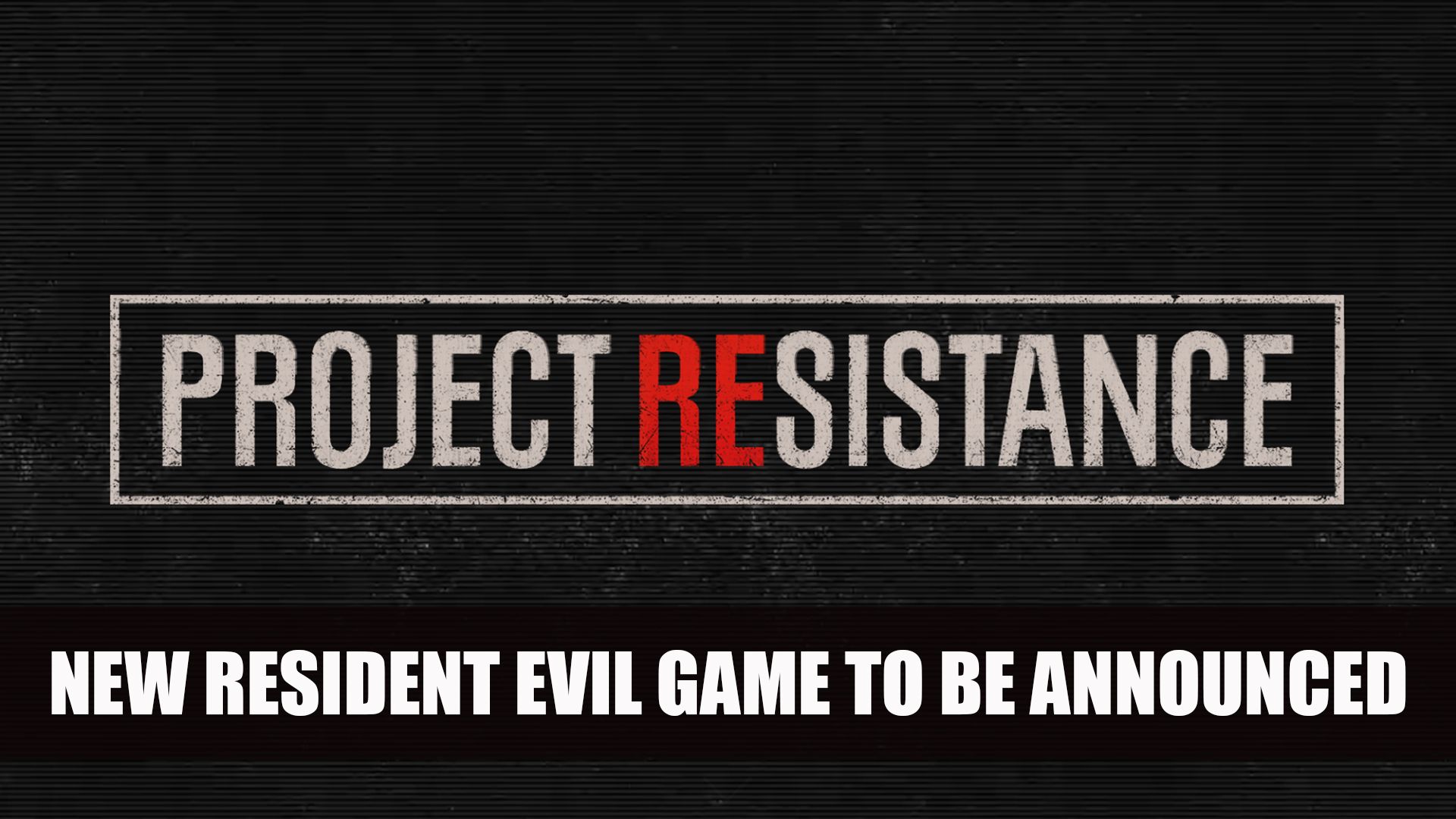 New Resident Evil Game to be Announced
