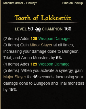 tooth of