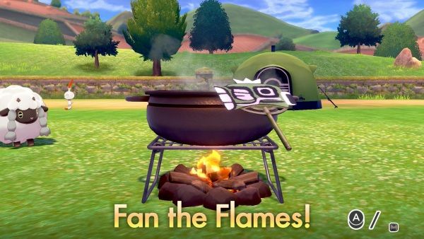 Pokemon Sword and Shield New Details Include New Pokemon, Camping, Curry, Customisation and More
