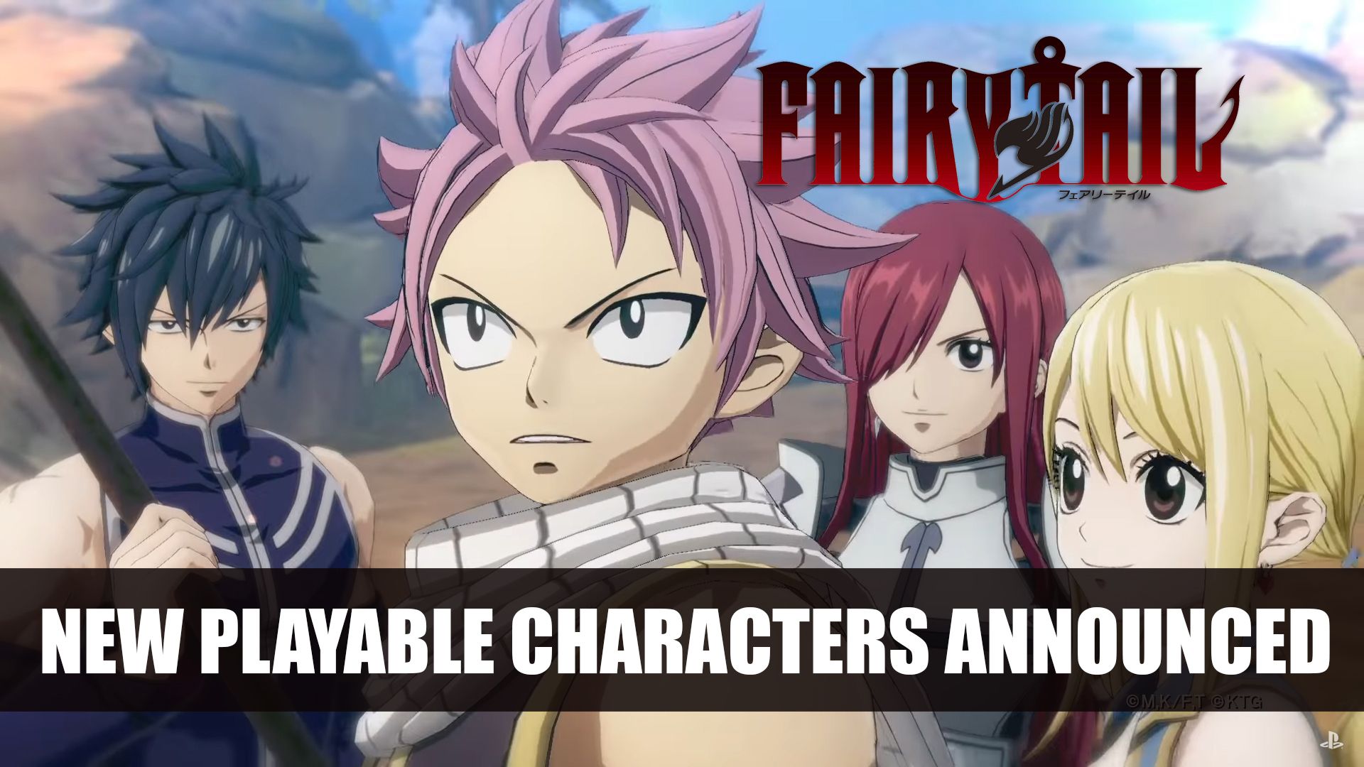 Fairy Tail new playable characters announced