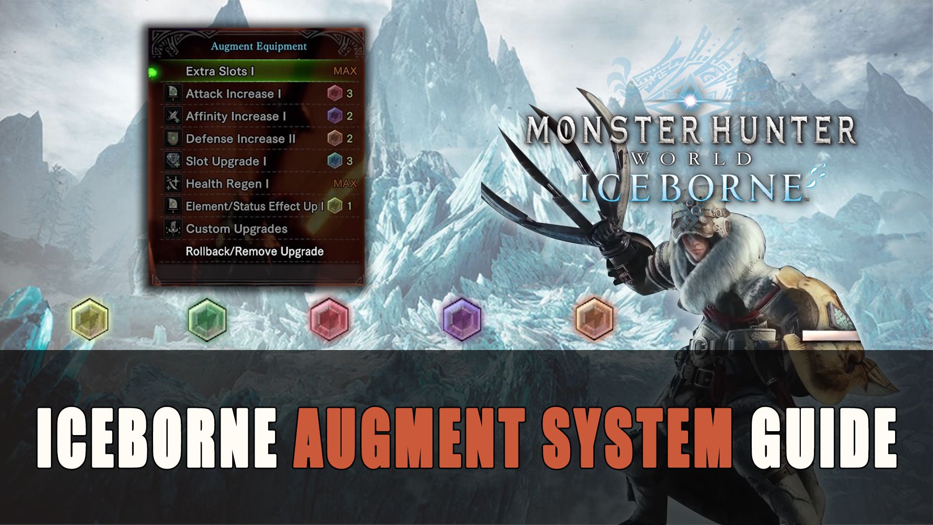 MHW Iceborne Augment System Guide