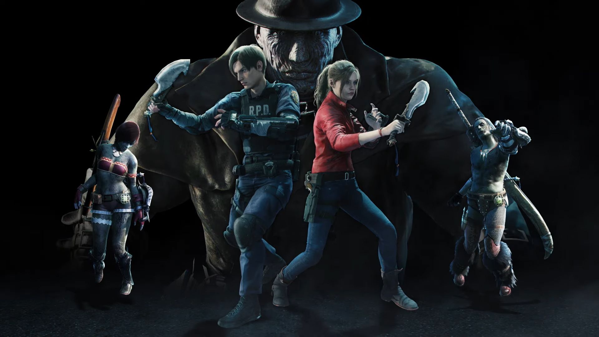 MHW Iceborne x RE2 Remake Crossover 01