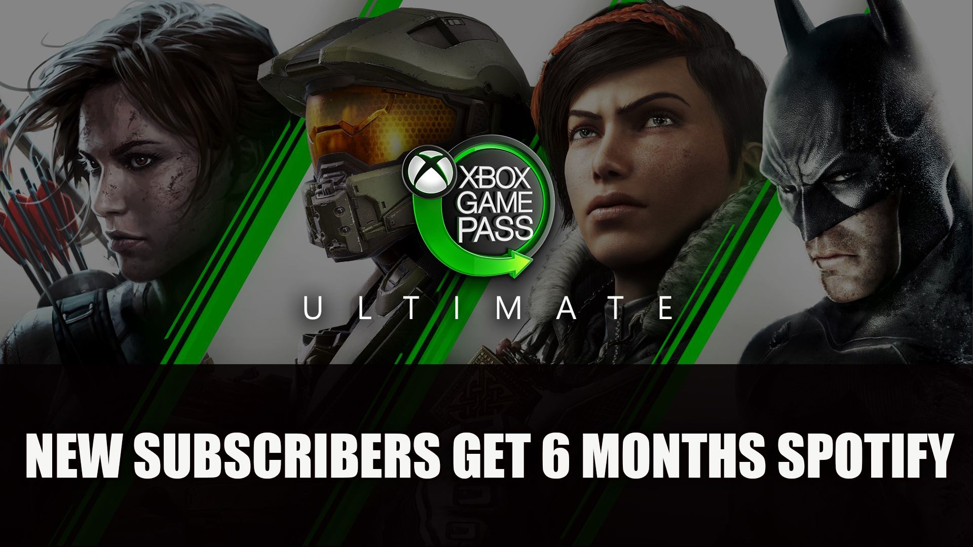 Xbox Box Game Pass Ultimate new subscribers get 6 months Spotify