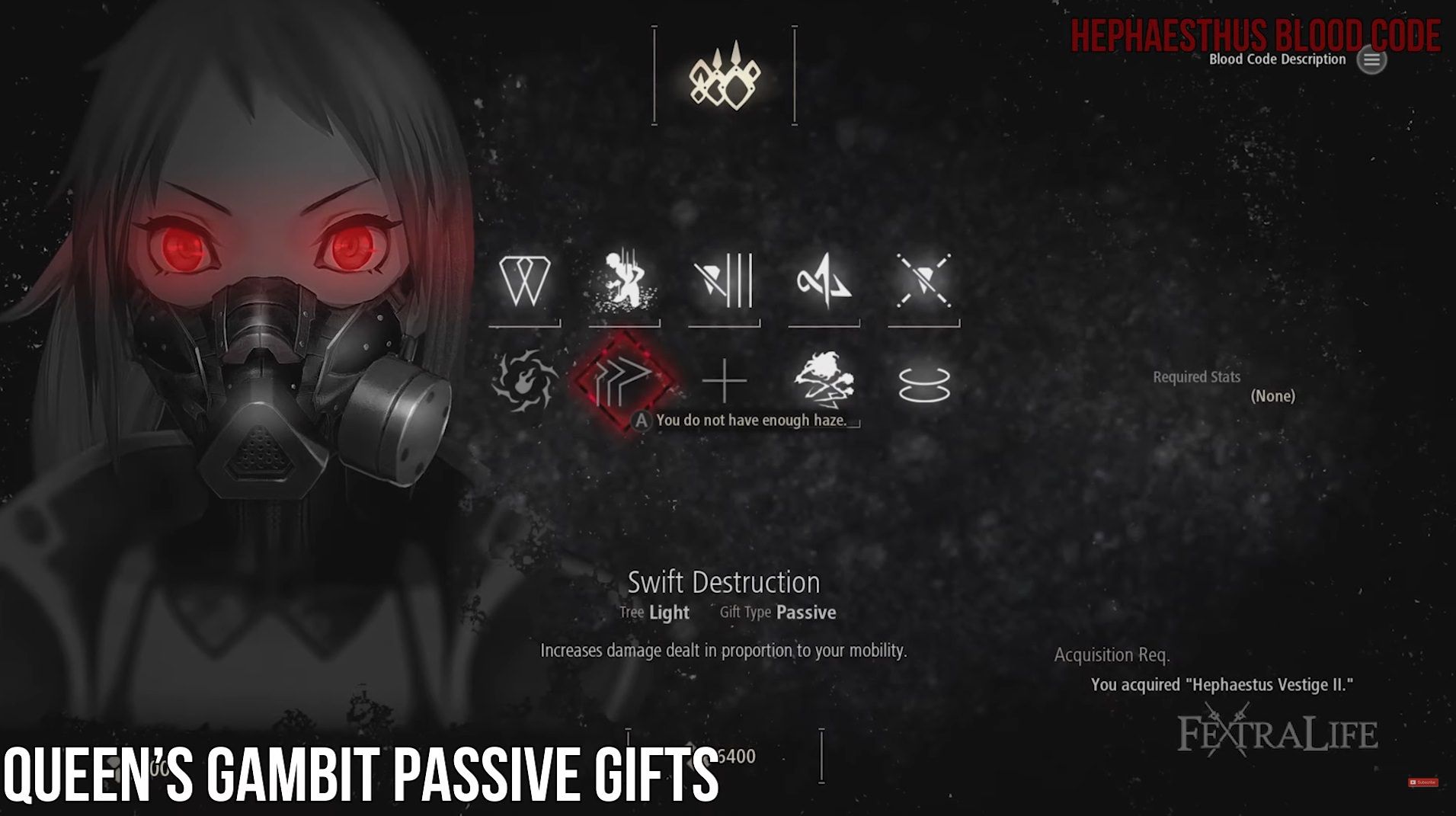 queens-gambit-stun-build-passive-gifts-code-vein