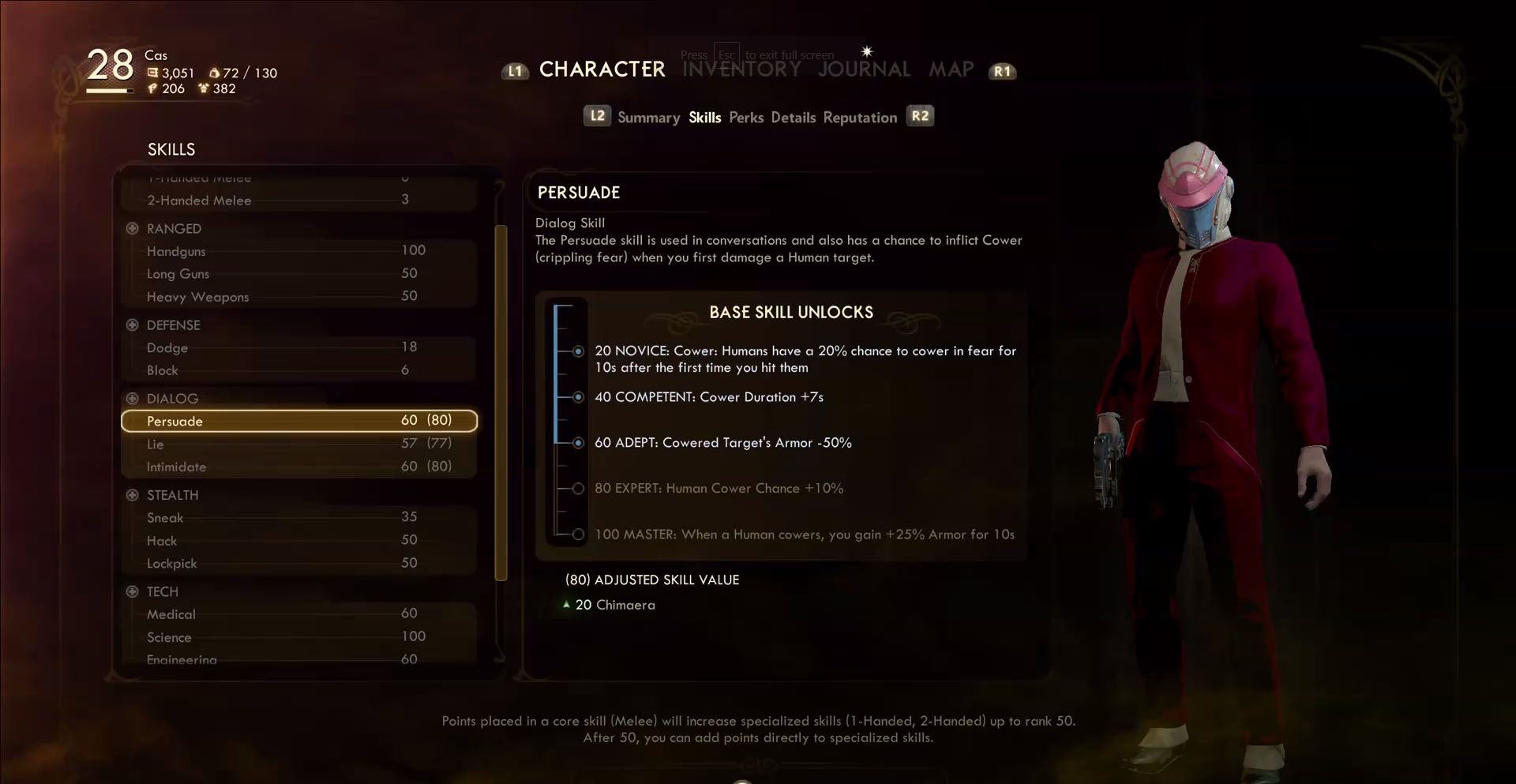 The Outer Worlds Builds: Space Cowboy