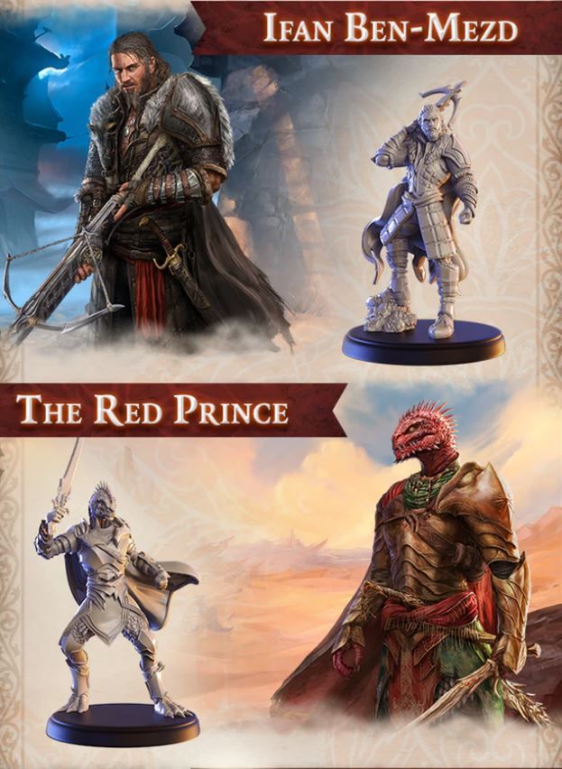 Divinity Original Sin 2 The Board Game Characters 01
