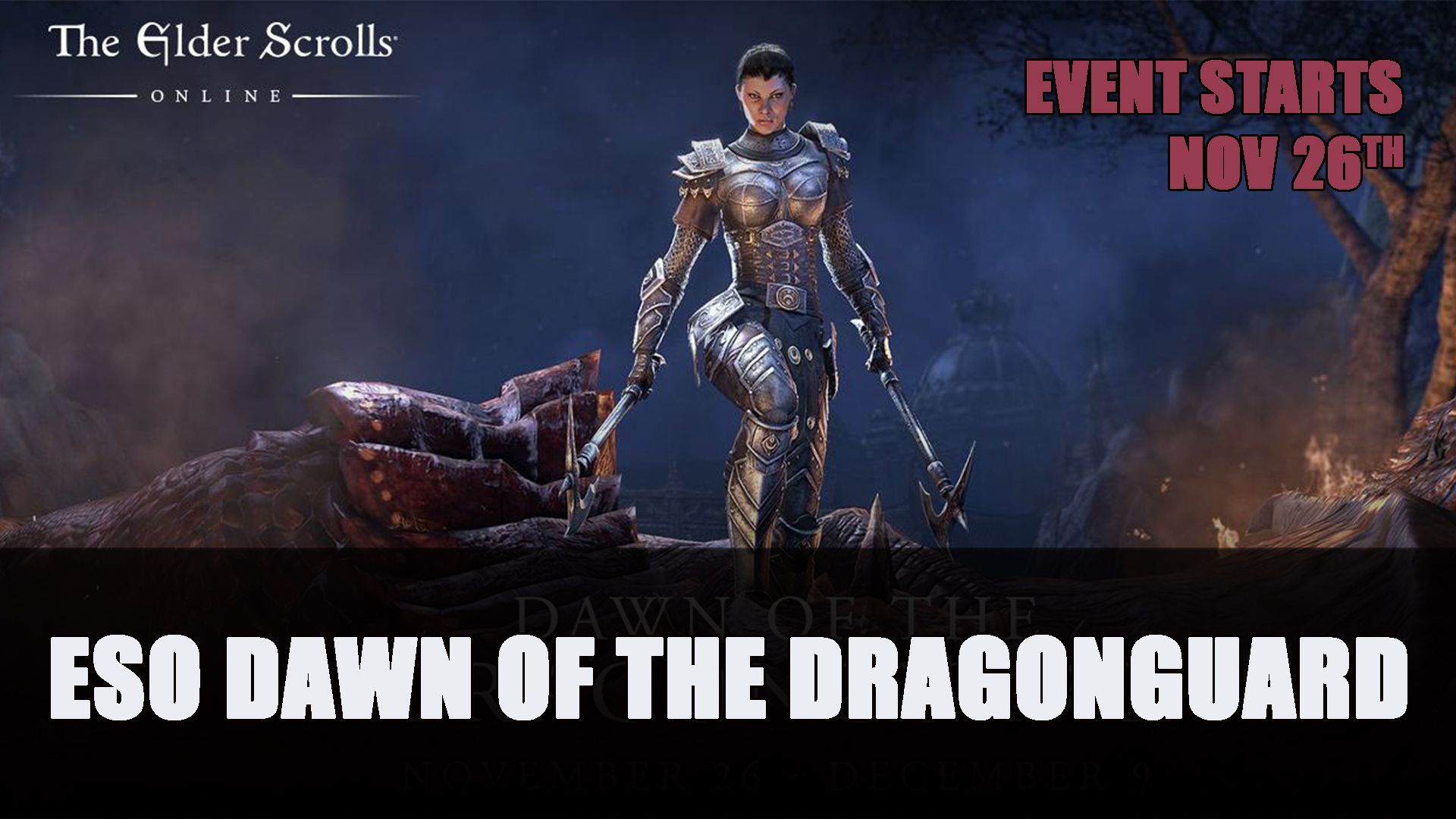 ESO Dawn of the Dragonguard Event Nov 2019