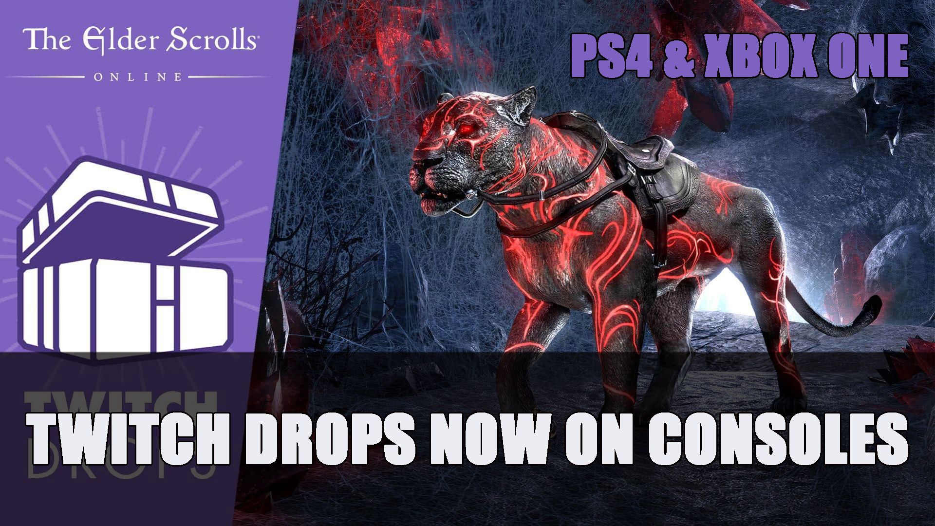 ESO Twitch Drops Now on Consoles