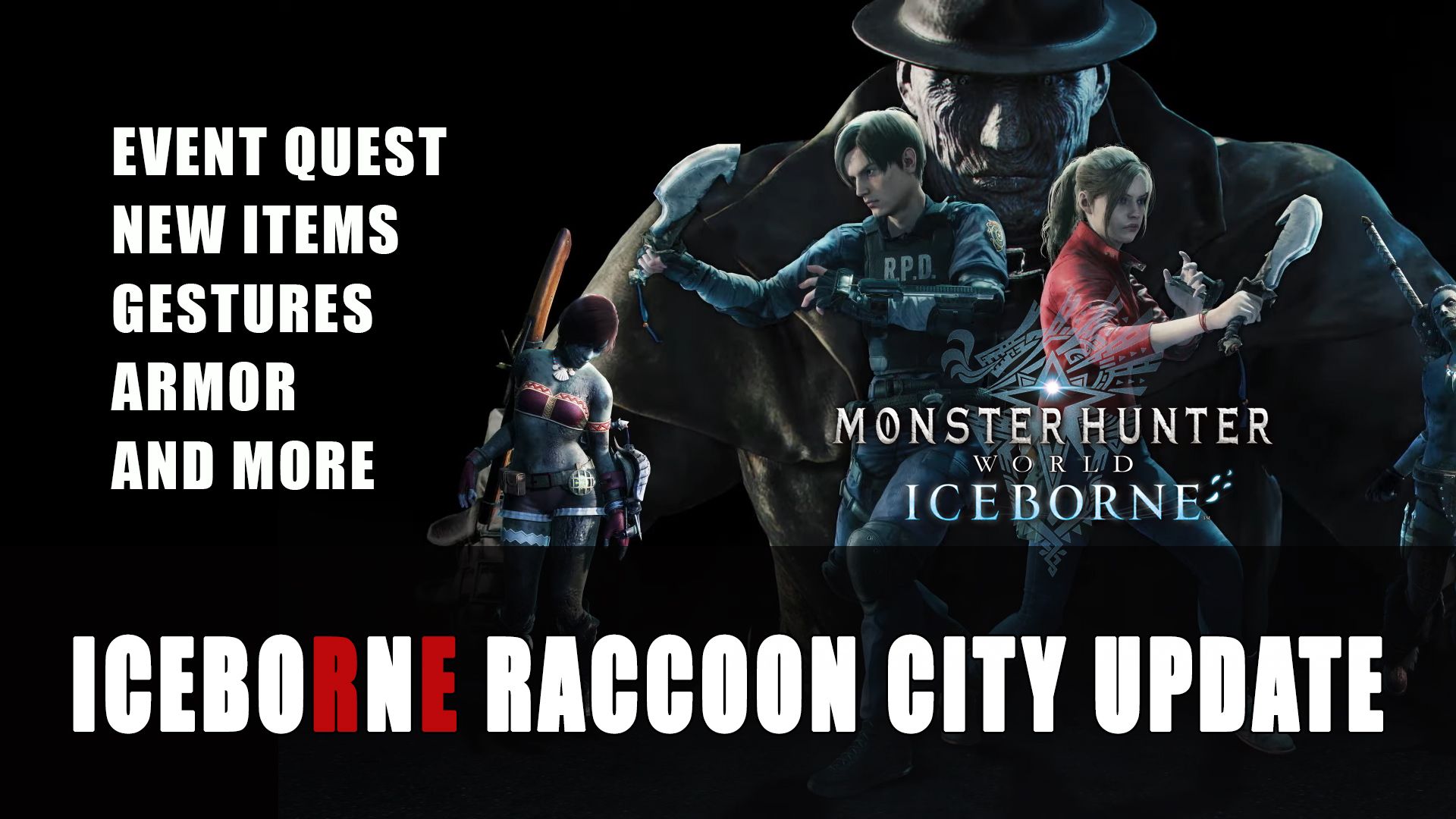 MHW iceborne raccoon city update