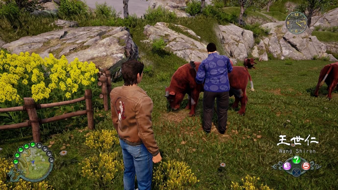 shenmue-3-review-shiren-cow