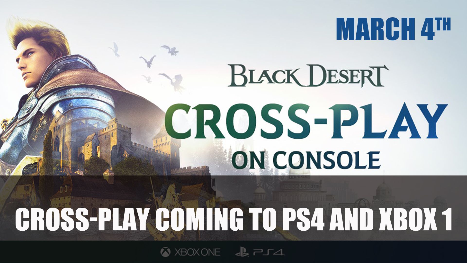 Black Desert Cross Play Support for Consoles March 4th