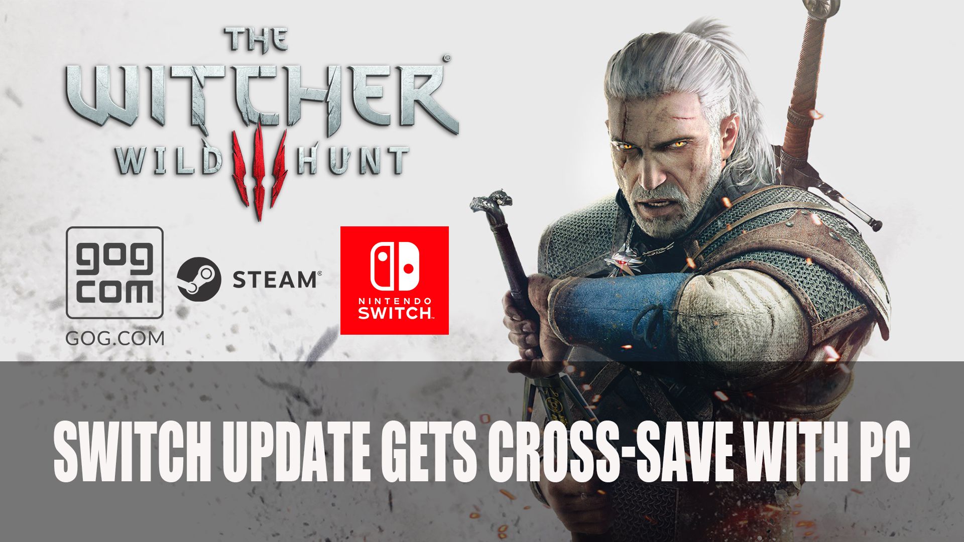 Witcher 3 switch update gets cross save with pc