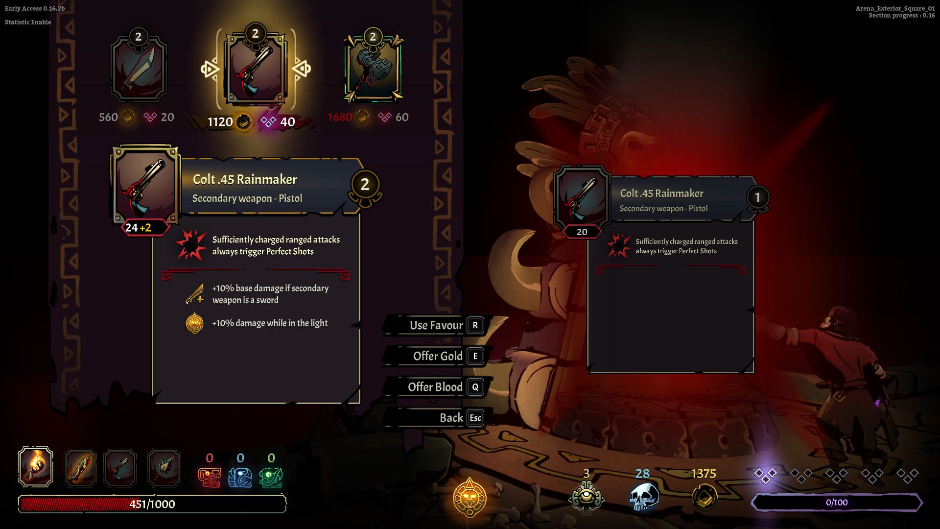 Curse of the Dead Gods Preview   An Addictive Punishing Roguelite