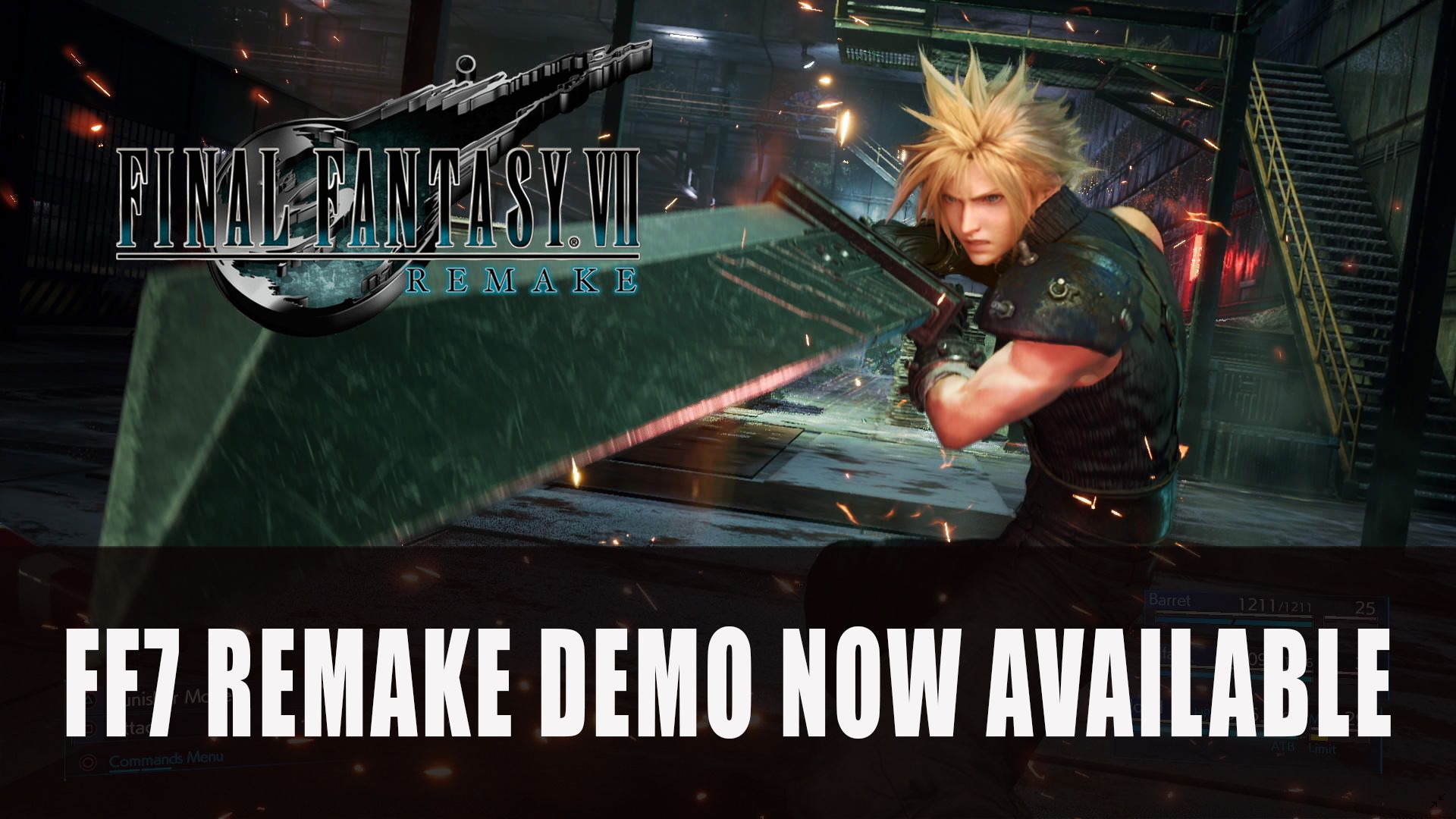 FF7 Remake demo now available 01