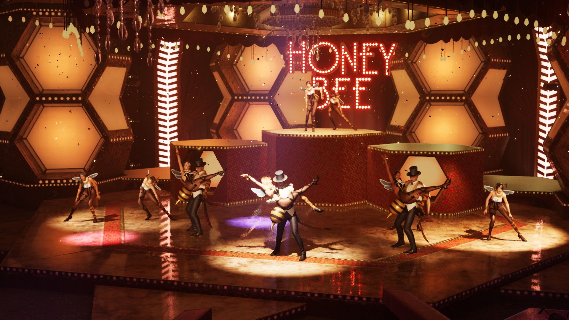 Final Fantasy VII Remake Screenshots Honey Bee Inn 3