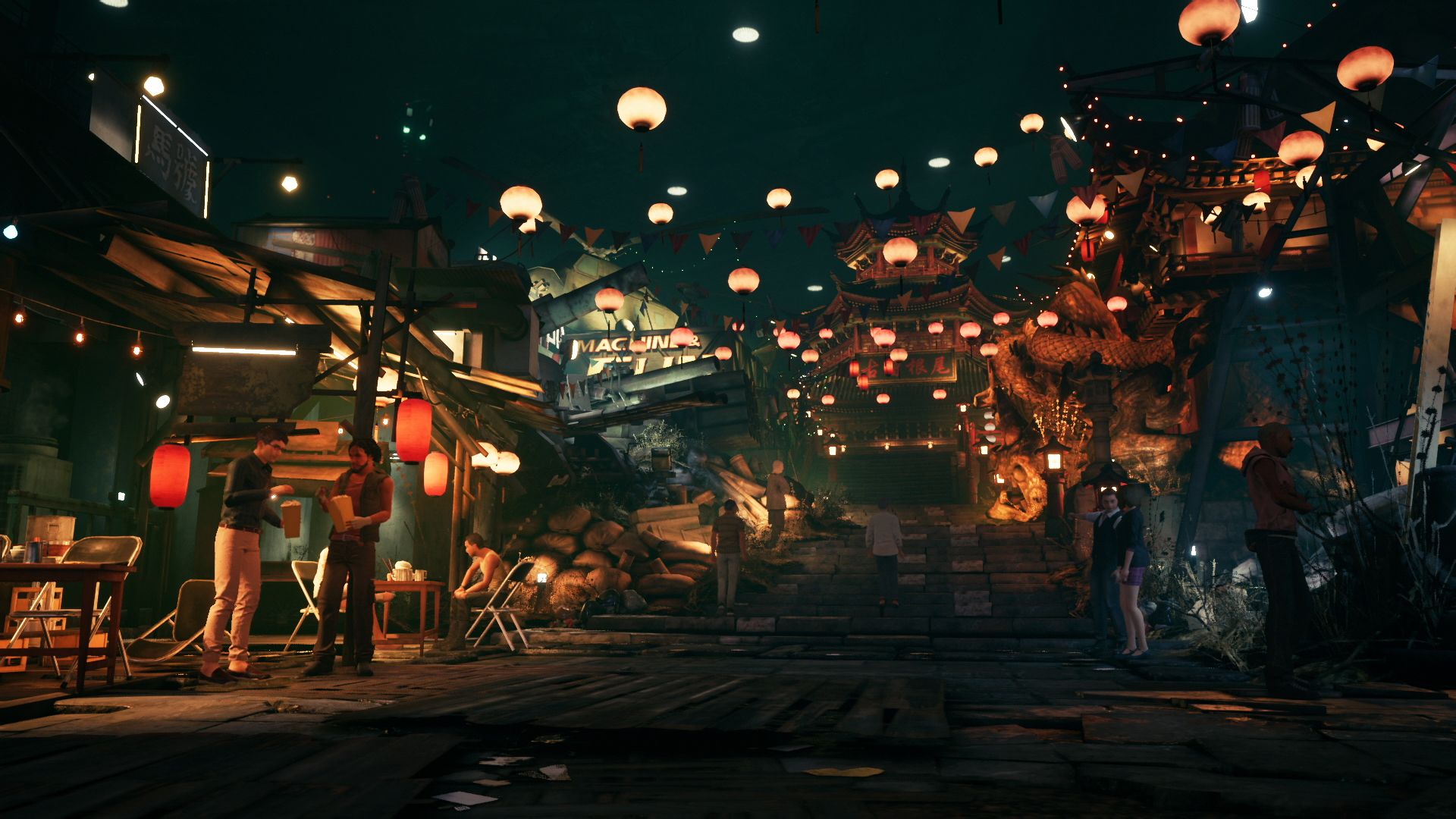 Final Fantasy VII Remake Screenshots Wall Market 3