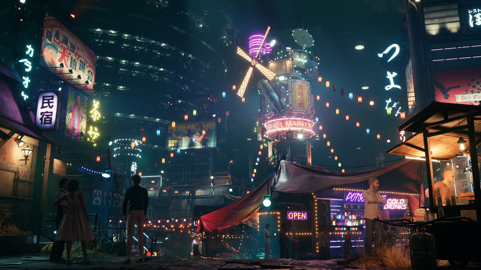 Final Fantasy VII Remake Screenshots Wall Market