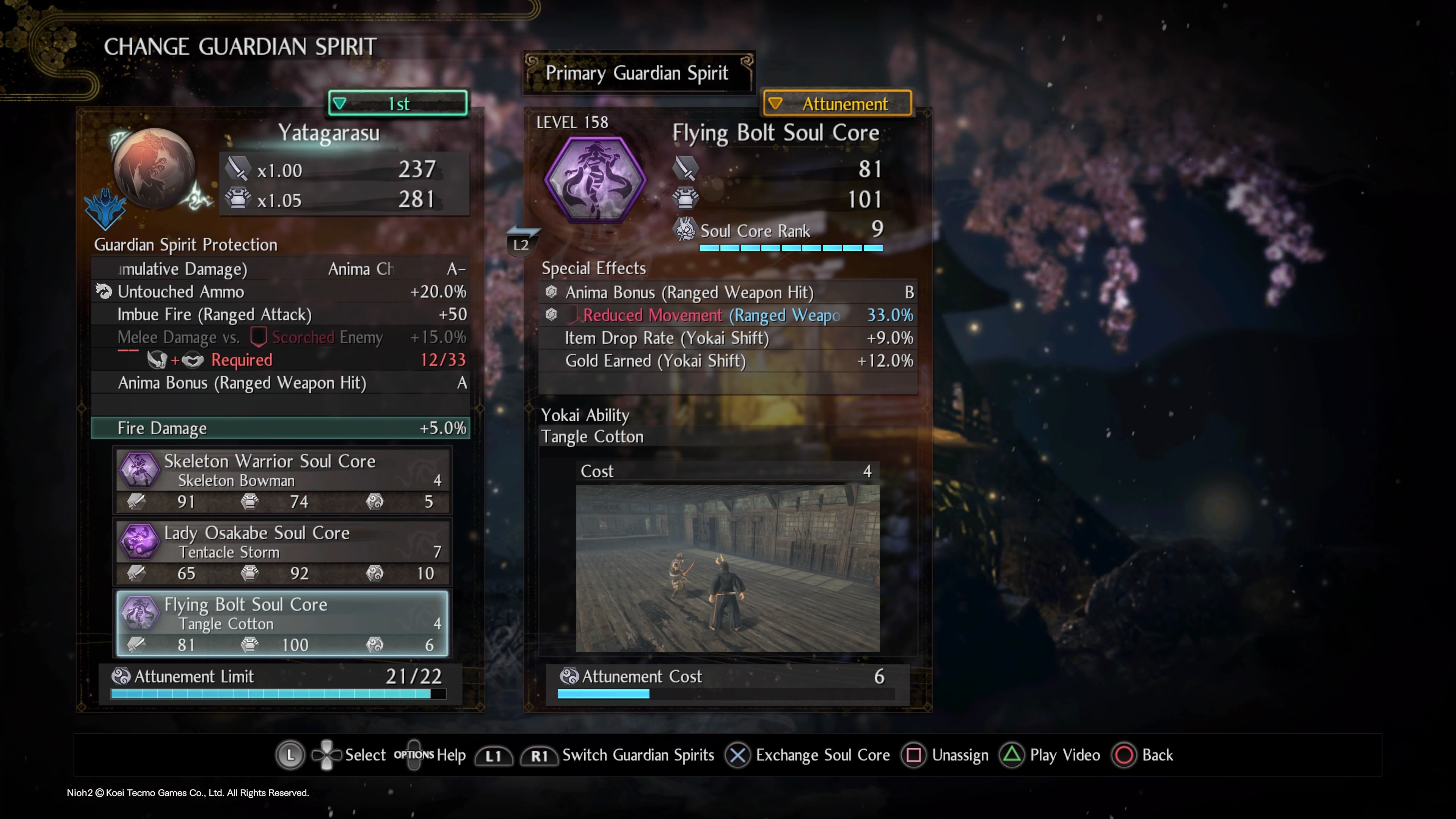Nioh 2 Builds: Explosive Cannoneer (100% Ranged)