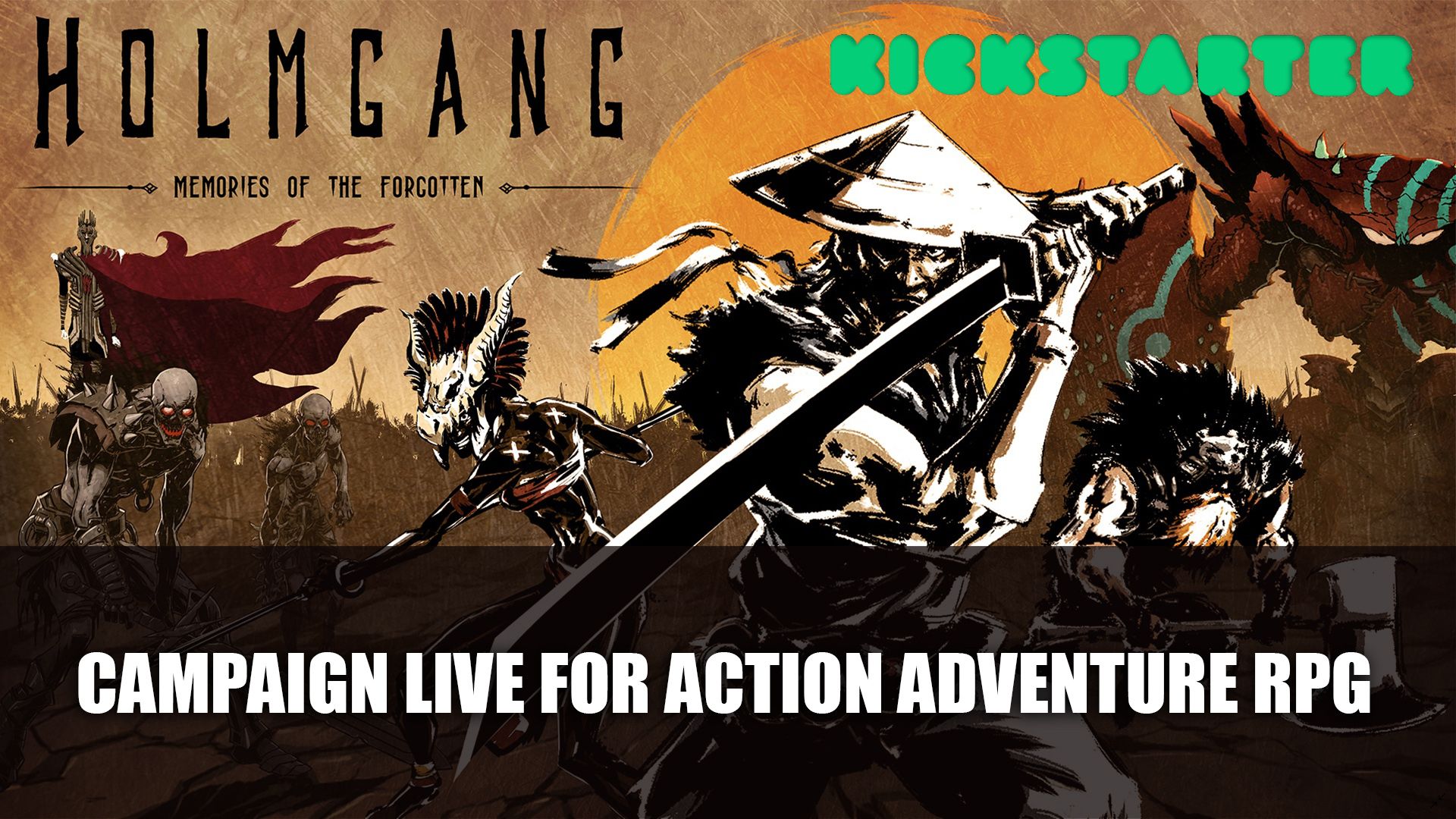 Holmgang Memories of the Forgotten Kickstarter Campaign Launches for 3D action adventure RPG