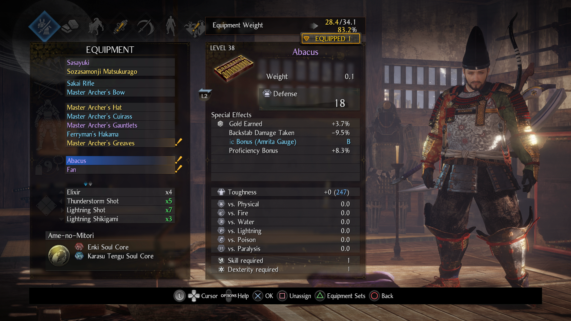 Nioh 2 Builds: Golden Scythe (Switchglaive)