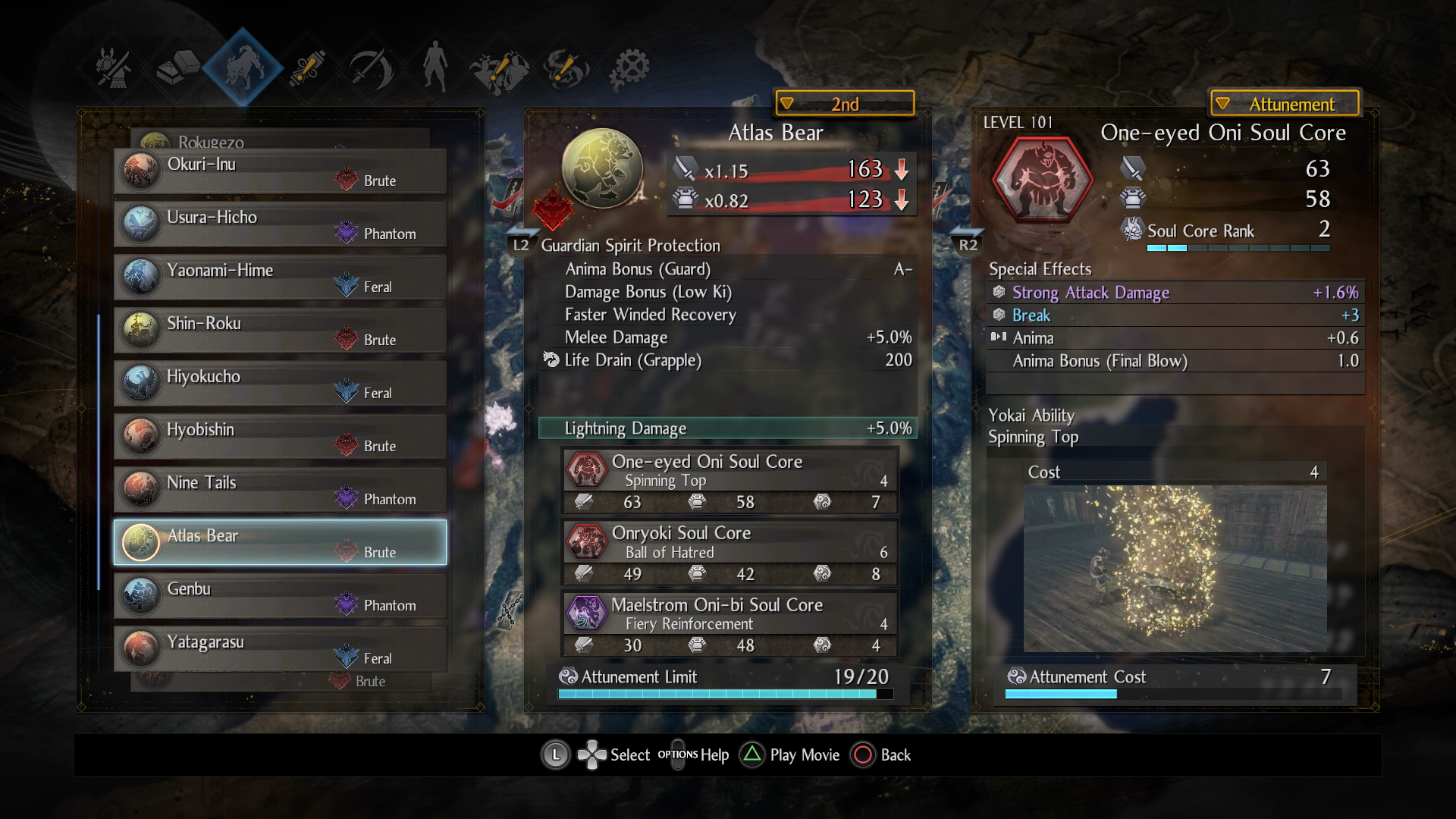 Nioh 2 Builds: Thunderous Spear