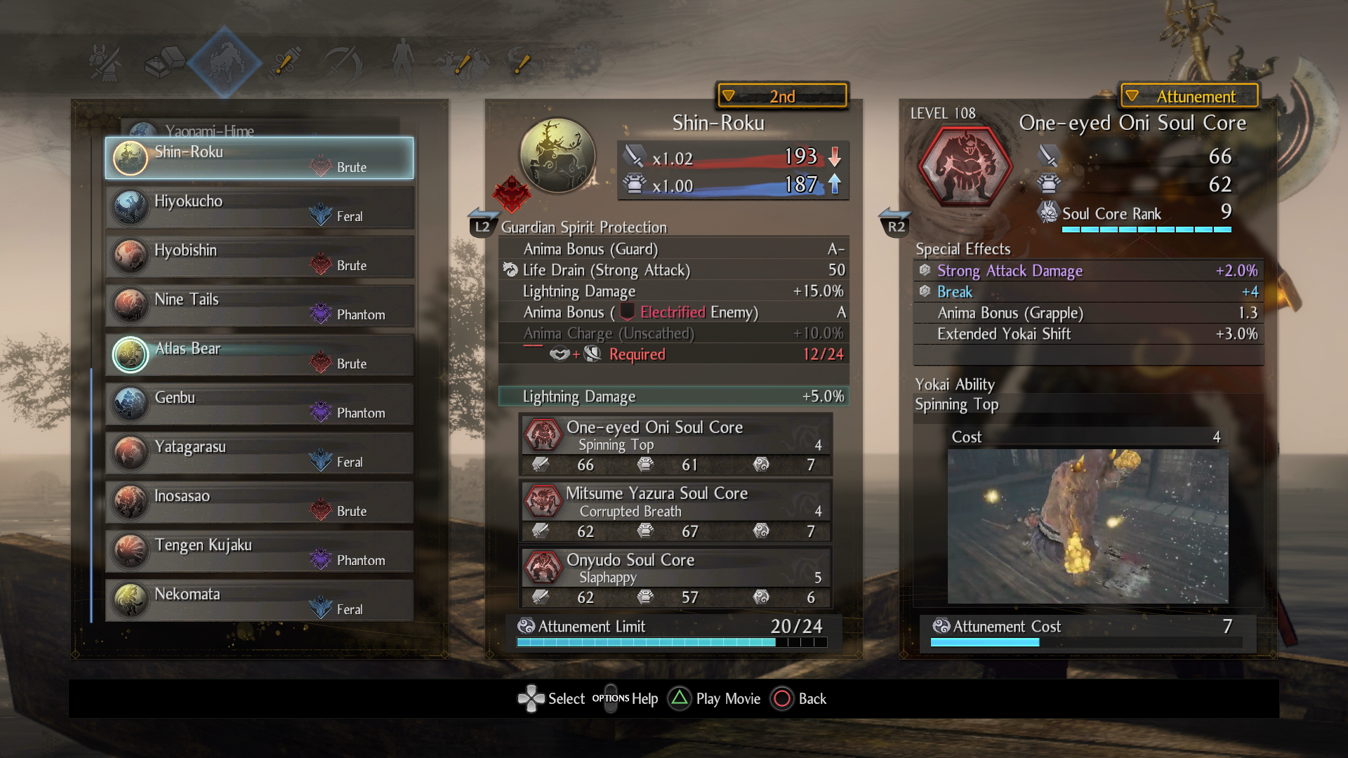 Nioh 2 Builds: Raging Tiger (Axe)