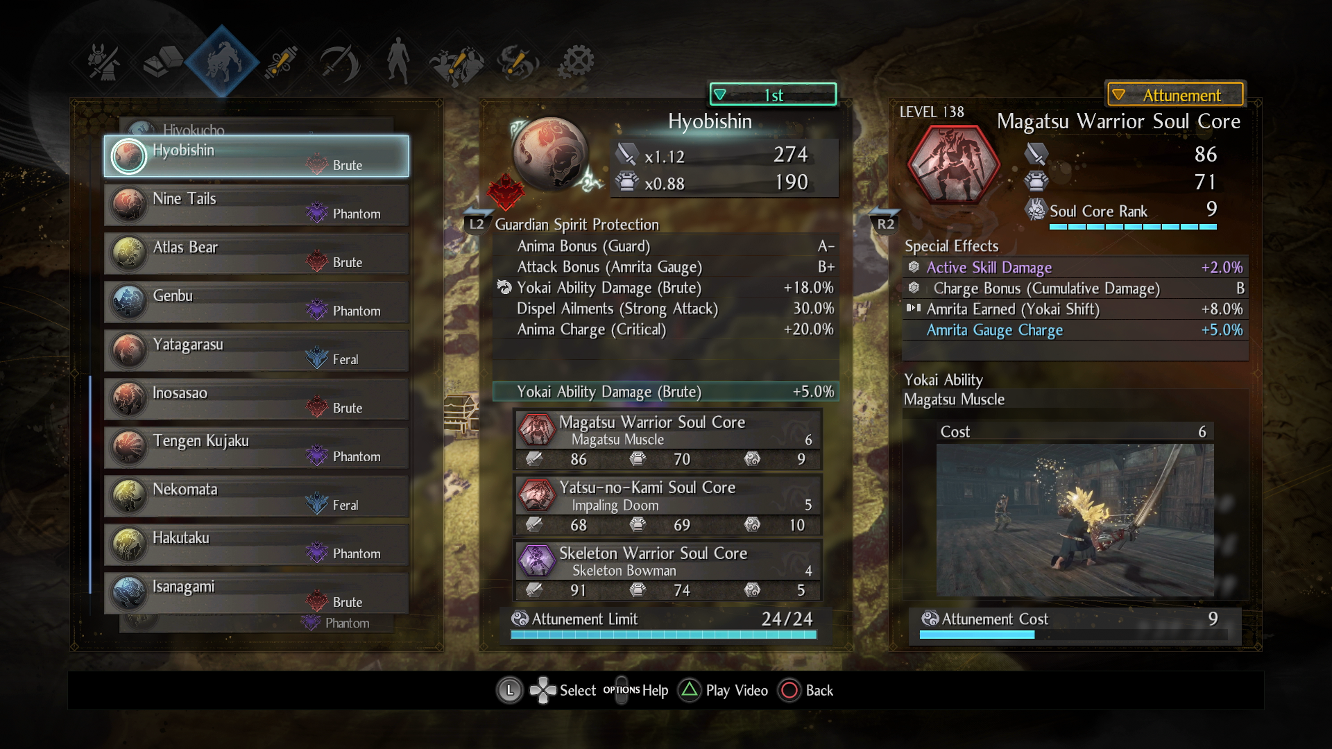 Nioh 2 Builds: Heavenly Apocalypse (Tonfas)