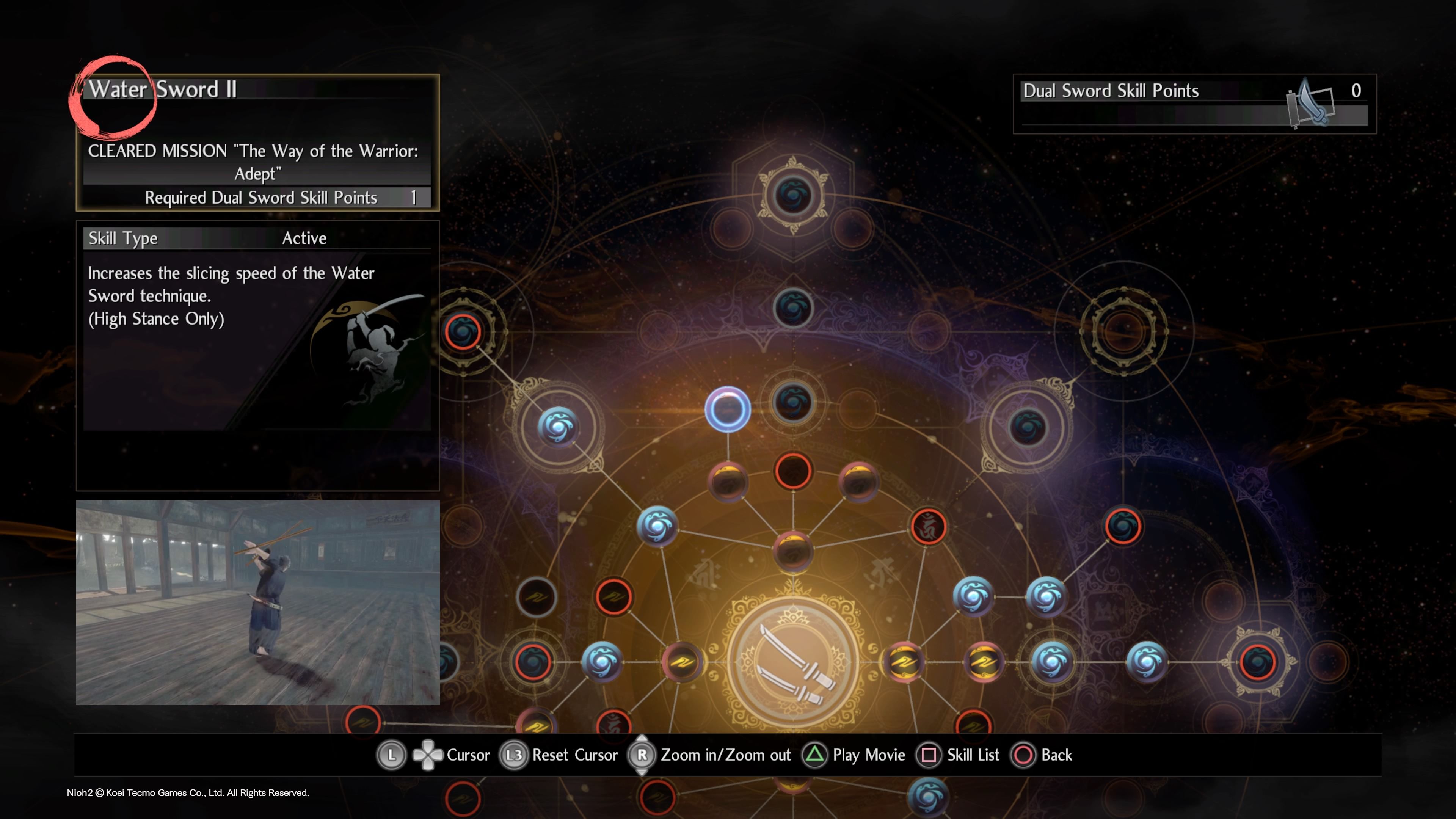 Nioh 2 Builds: Water Swordsman (Dual Swords)