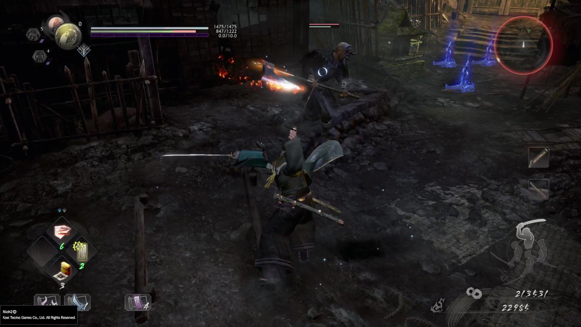 Nioh 2 Builds: Water Swordsman (Dual Swords)