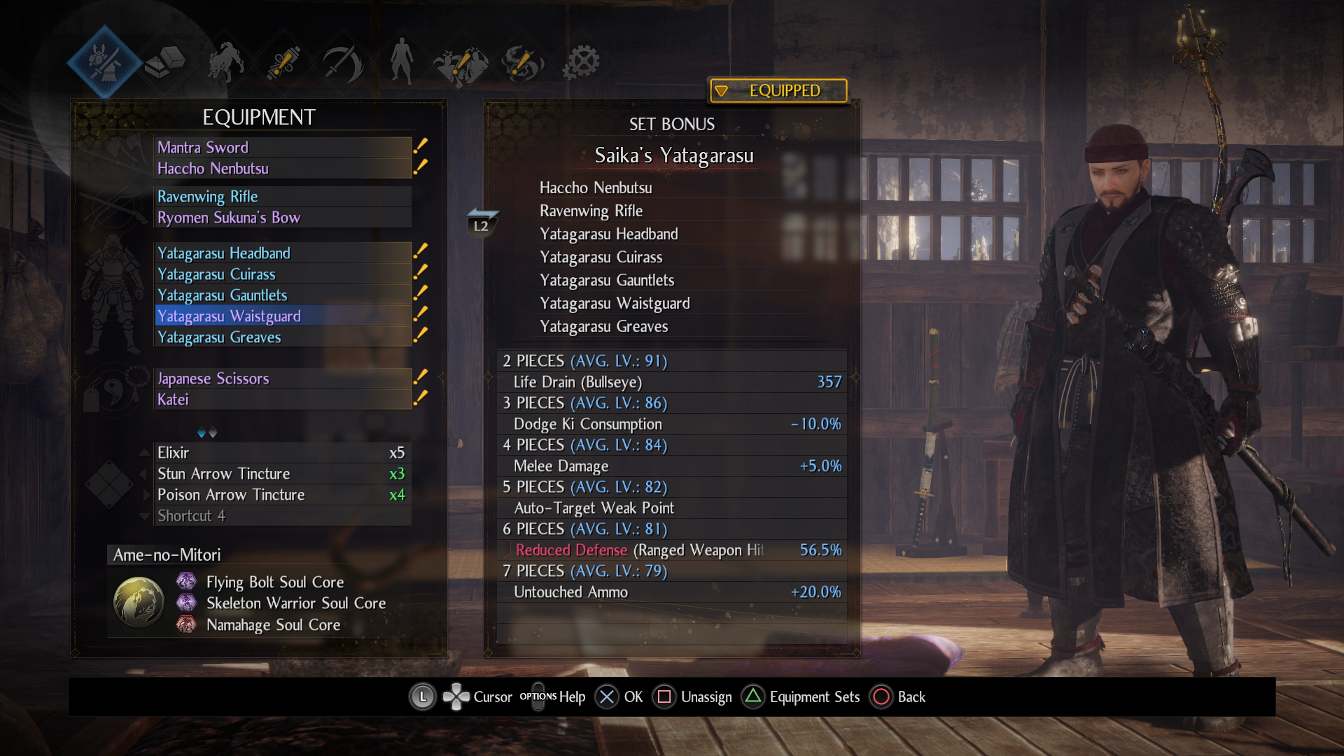 Nioh 2 Builds: Agile Archer (Katana &amp; Bow)