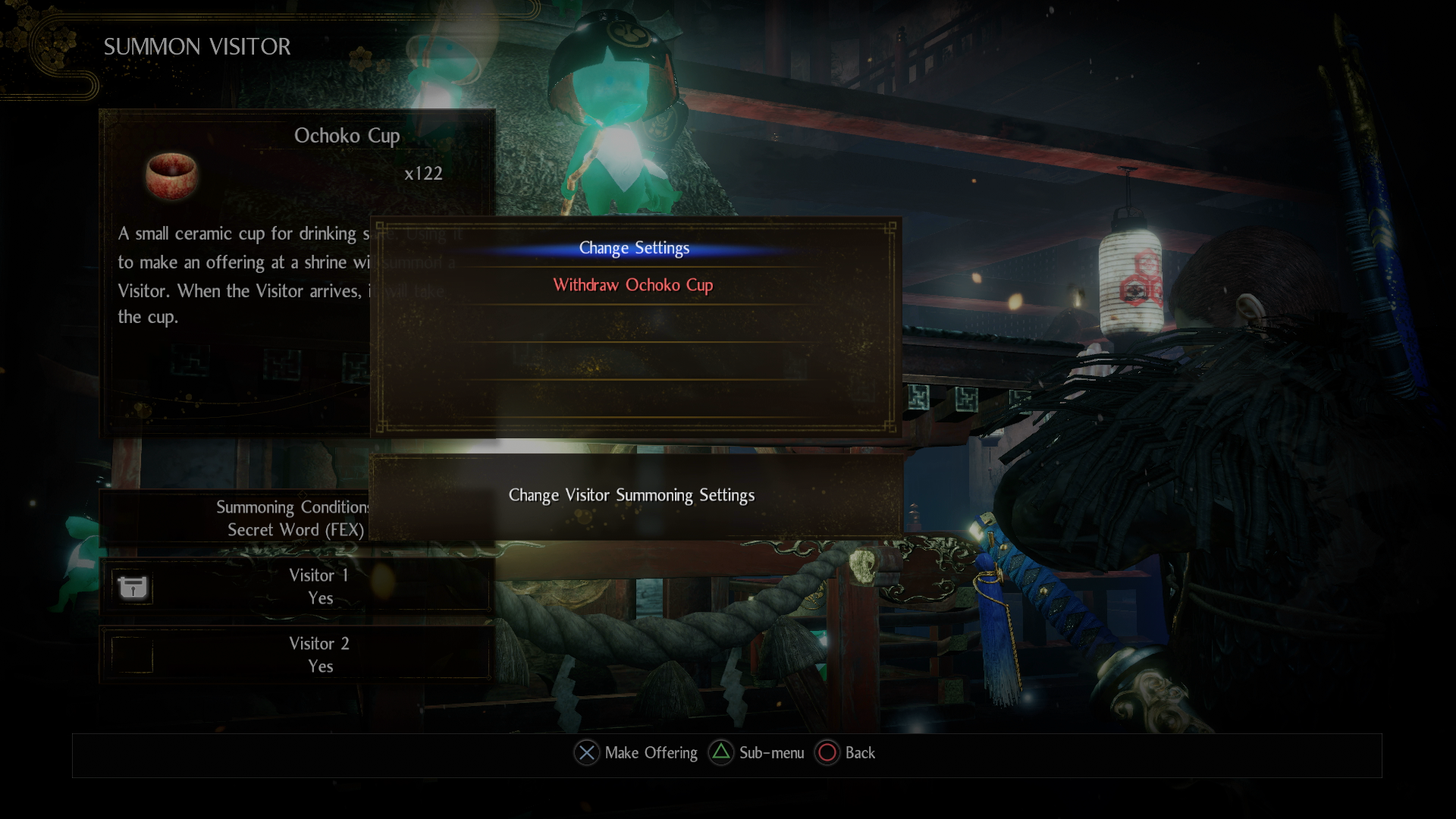 How to Play With a Friend in Nioh 2 Using Secret Word (Password)