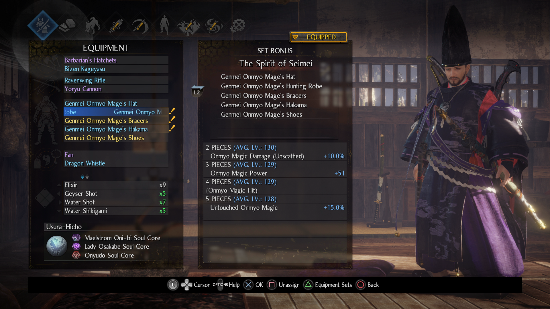 Nioh 2 Builds: Ice Shaman (Hatchets)