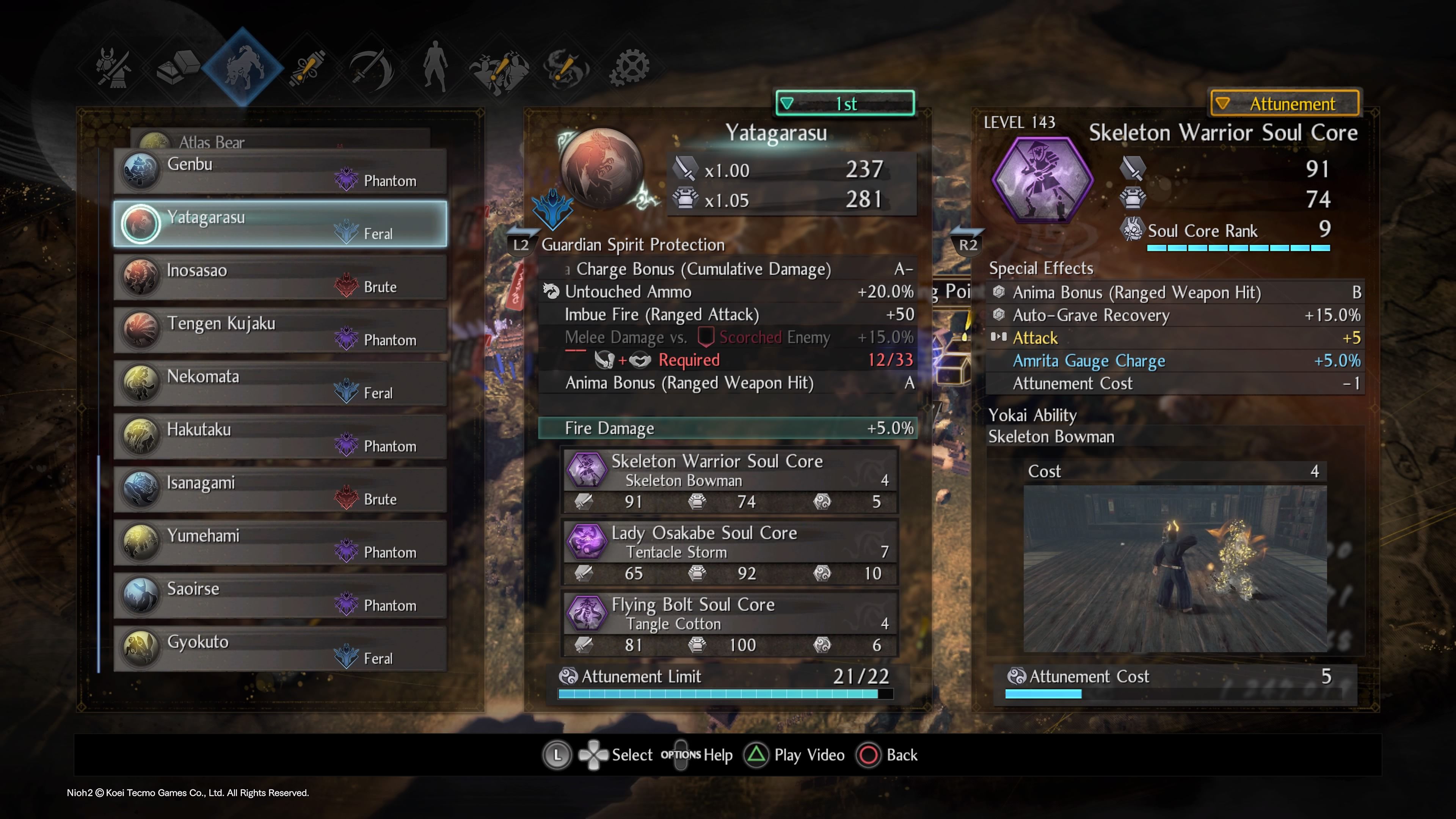 Nioh 2 Builds: Explosive Cannoneer (100% Ranged)
